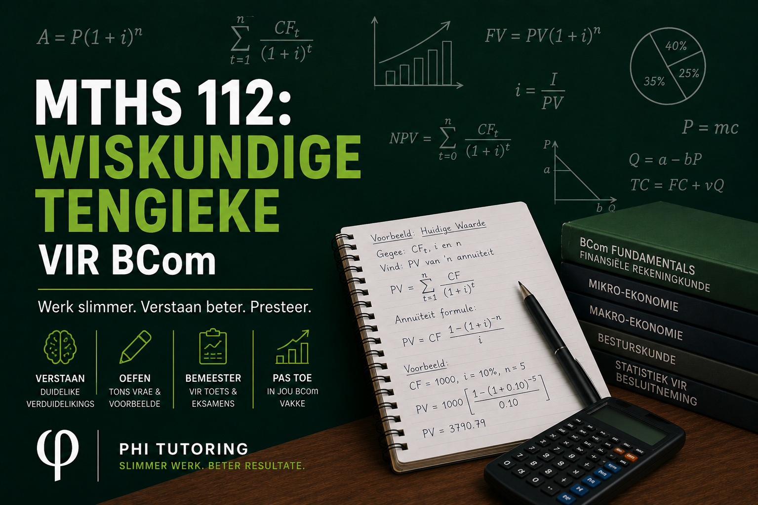 MTHS 112: Wiskundige Tegnieke vir BCom